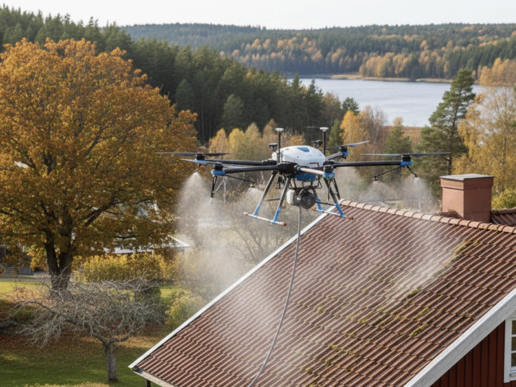 Fördelar och nackdelar med drönare taktvätt